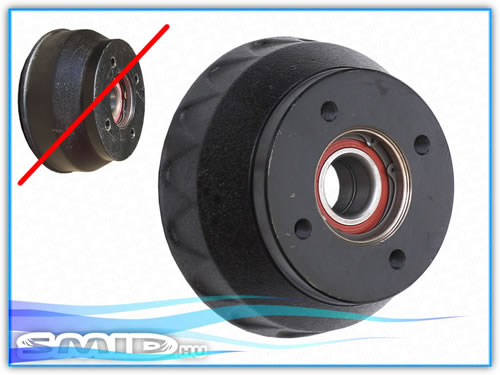 FDK 160 100x4 KNOTT Fékalkatrész Fékdob utánfutó alkatrész